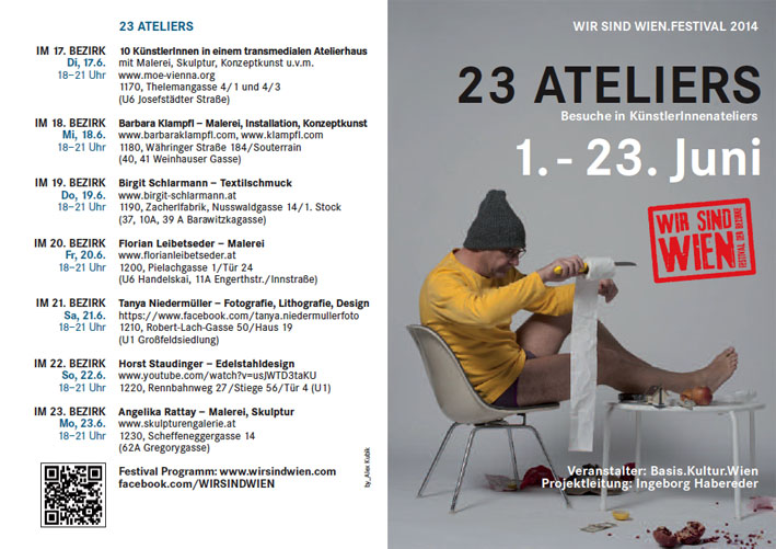 Einladung zu 23 Ateliers