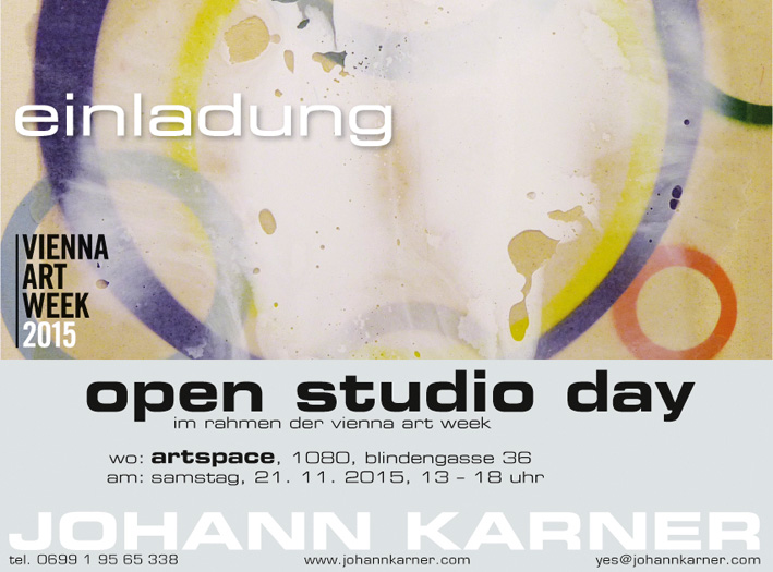 Einladung zu den Openstudiodays 2015